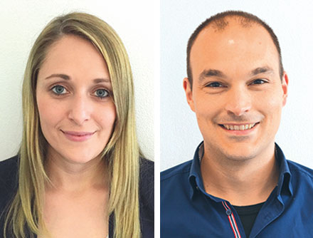 Jessica Pfersching und Steffen Golka