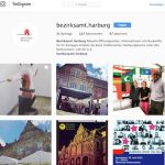 Hamburger Bezirk Harburg nutzt Instagram.