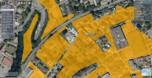 Das römische Brigantium im digitalen Stadtplan.