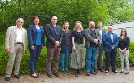 Das Projekt-Team von SmartDemography traf sich erstmals Ende Mai 2018 an der Hochschule Bochum.