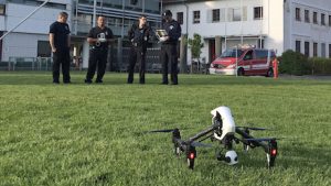 Feuerwehr Darmstadt kann Lageeinschätzungen künftig aus der Luft vornehmen.