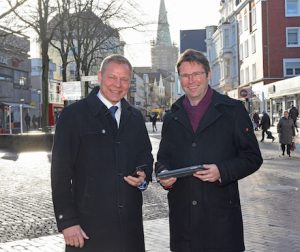 In der Unnaer Innenstadt sollen die Besucher künftig noch schneller im Internet surfen können.