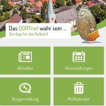 Dorfnet-App für das Kalletal ist online.