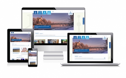Grimma hat neue Website im Responsive Design.