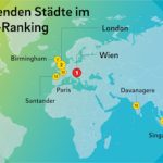 Die 15 führenden Städte im Smart-City-Ranking.