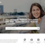Ein prominent platzierter Suchschlitz auf der Startseite von Bonns neuem Internet-Auftritte führt nun noch schneller zu den gewünschten Informationen.