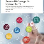 Für eine bessere Rechtsetzung und Bürokratieabbau hat die Bundesregierung im Jahr 2018 ein Arbeitsprogramm mit mehr als 50 Maßnahmen beschlossen.