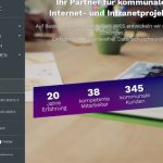 Advantic zeigt neue Seiten im Internet.