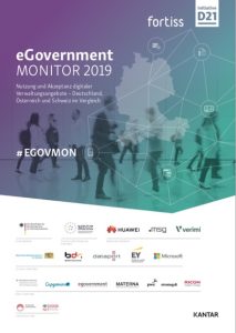 Initiative D21/fortiss: eGovernment MONITOR 2019 veröffentlicht.