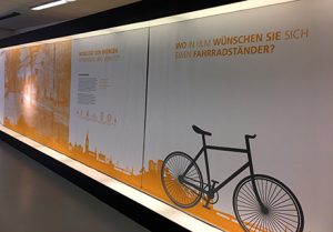 Auf der Ausstellung können Bürger auch ihre Anregungen dazu äußern