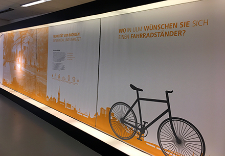 Auf der Ausstellung können Bürger auch ihre Anregungen dazu äußern