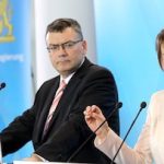 Bei der Pressekonferenz zum Digitalkabinett am 11. Februar 2020 wird Bayerns 12-Punkte-Plan zum bürgerorientierten Servicestaat vorgestellt.