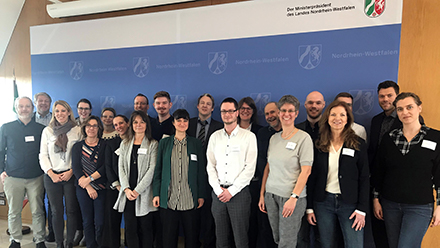 Gemeinsam mit Vertretern von IT.NRW