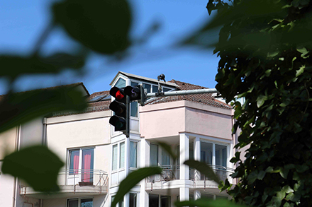 Insgesamt 16 Messsensoren erfassen im Stadtgebiet Darmstadt flächendeckend Werte über die Luftqualität.