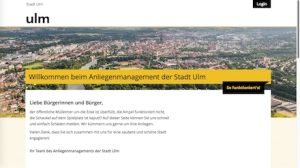 Mit frischem Design und mehr Nutzerfreundlichkeit wartet jetzt der Mängelmelder der Stadt Ulm auf.