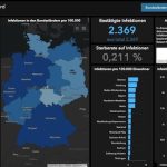 Ein Dashboard mit interaktiver Karte zu bestätigten Coronavirus-Fällen in Deutschland stellt das Unternehmen Esri bereit (Stand: 12. März 2020).