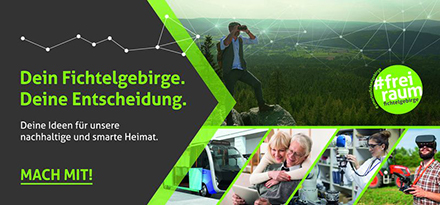 Via Online-Plattform können sich die Bürger im Kreis Wunsiedel am Projekt Smartes Fichtelgebirge beteiligen.