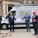 Feierliche Unterzeichnung des Digitalpakts Sachsen-Anhalt in Magdeburg.