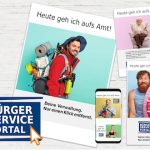 Die AKDB unterstützt Kommunen beim Bewerben des Bürgerservice-Portals.