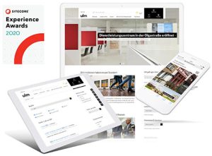 Das Internet-Portal der Stadt Ulm wurde bei den diesjährigen Sitecore Experience Awards ausgezeichnet.