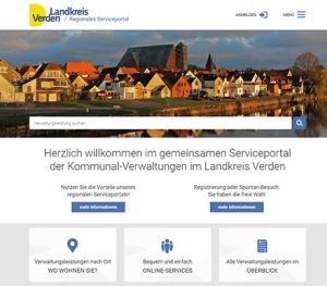 Landkreis Verden: Kreisweite Online-Services.