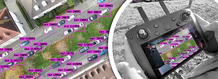 Mit KI die Parkplatzauslastung in der Stadt messen: das testen das Fraunhofer IAO und die Stadt Karlsruhe in einem gemeinsamen Projekt.