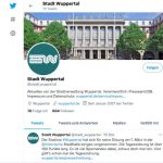Wuppertal hat einen gesamtstädtischen Tiitter-Kanal gestartet.