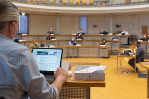 Schulung zum digitalen Sitzungsdienst in Rüsselsheim am Main.