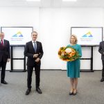 Staffelübergabe an der Spitze der Metropolregion Rhein-Neckar: Peter Johann übernimmt die Geschäftsführung von Christine Brockmann.