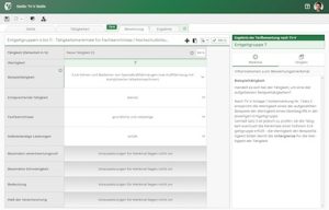 Screenshot aus der Kasaia-Software.
