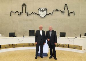 Rund um die Digitalisierung im Lahn-Dill-Kreis gab es auch einen Impulsvortrag für die Abteilungsleiter der Kreisverwaltung.