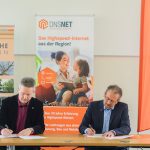 Für das Giganetz in Schöneiche bei Berlin kooperieren Verwaltung und das Unternehmen DNS:NET.