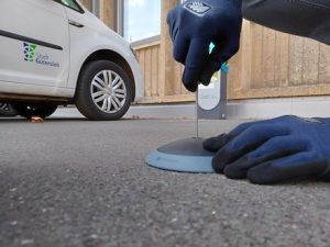 Rathausinnenhof der Stadt Gütersloh wird zum Smart-City-Reallabor.