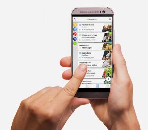Die Communi-App basiert auf dem Baukastenprinzip.