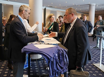 Mehr als 100 Teilnehmende besuchten den Infotag E-Government in Leipzig.