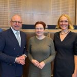 v. l.: Helmut Dedy, Oberbürgermeister Markus Lewe, Oberbürgermeisterin Katja Dörner, Dr. Christine Wilcken und Oberbürgermeister Christian Schuchardt.