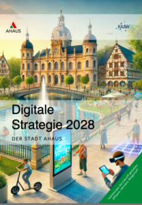 Screenshot des Deckblatts der Ahauser Digitalisierungsstrategie.