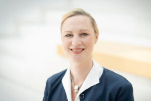Porträt er Ministerin für Arbeit, Soziales, Transformation und Digitalisierung des Landes Rheinland-Pfalz, Dörte Schall.