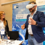 Digitalkongress Nordhessen: Mann testet Virtuelle Brille