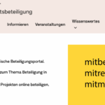 Screenshot der Startseite von wiesbadenwirkt.de.
