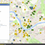 Screenshot vom Stadtplan Dresdens
