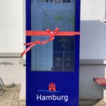 Digitale Infosäule in Jenfeld