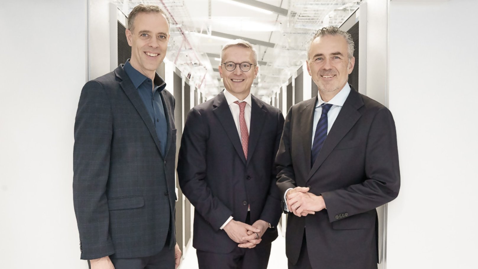 Staatssekretär Dr. Markus Richter, Bundesdigitalminister Karsten Wildberger, der Parlamentarische Staatssekretär Thomas Jarzombek