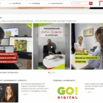 Screenshot der Social-Media-Wall auf der Website des Kreises Heilbronn