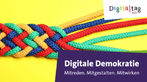 Logo Digitaltag 2025 Digitale Demokratie