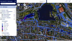 Überflutungssimulation