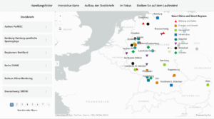 Screenshot der BBSR-Storymap.