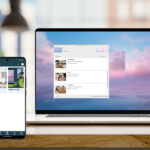 Die OpenCloud-Oberfläche dargestellt auf einem Desktop- sowie einem Smartphonebildschirm.