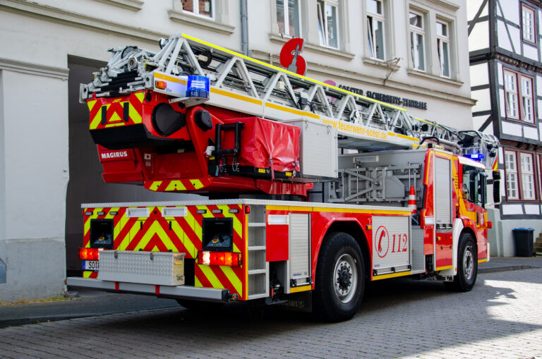 Feuerwehrauto in Soest