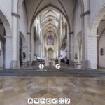 Screenshot des 360-Grad-Rundgangs im Innern des Augsburger Doms